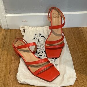 Beautiful NEW Zou Xou Delfina - Tomato - Size 37.5